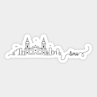 Lima City Signature Sticker